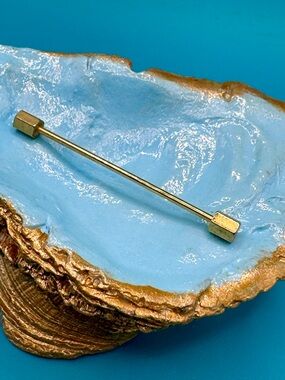 Men’s Vintage Gold Tie Bar